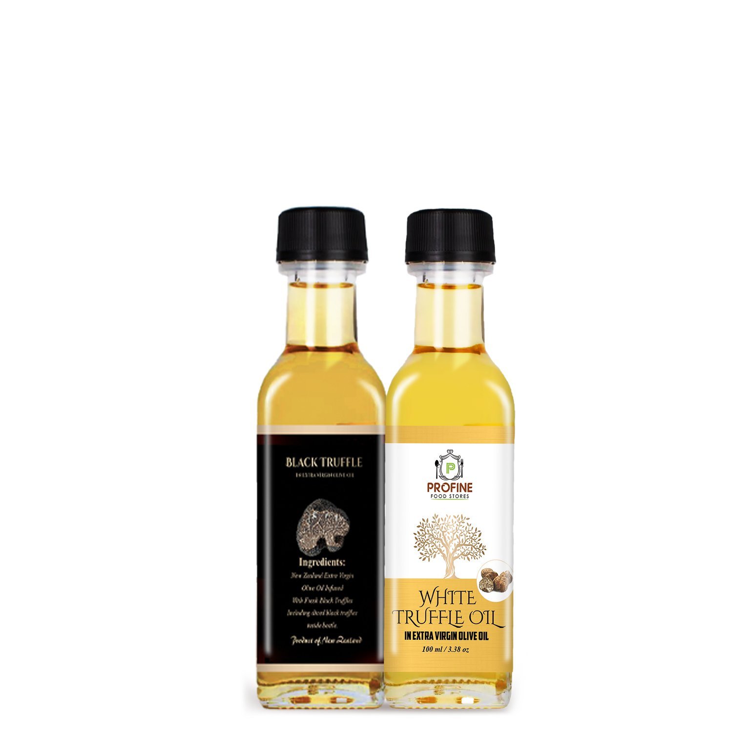 Beau Food Bundle as Black Truffle Oil 100 cc , White Truffle Oil 100 CC